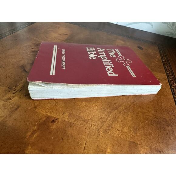 Amplified Bible New Testament Zondervan (1987, Soft Cover, Pocket Version) - Picture 2 of 10